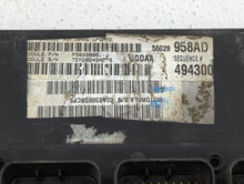 2011 Chrysler 200 PCM Engine Control Computer ECU ECM PCU OEM P/N:P05150628AB P68057013AF, P68057013AD, P68057013AC Fits OEM Used Auto Parts