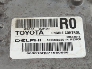 2017-2019 Toyota Corolla PCM Engine Control Computer ECU ECM PCU OEM P/N:89661-0ZR02 89661-0ZR01 Fits Fits 2017 2018 2019 OEM Used Auto Parts