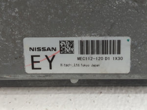 2012 Nissan Rogue PCM Engine Control Computer ECU ECM PCU OEM P/N:NEC000-643 MEC112-120 D1, NEC000-643, NEC000-643 Fits OEM Used Auto Parts