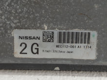 2011 Nissan Rogue PCM Engine Control Computer ECU ECM PCU OEM P/N:MEC112-061 A1 MEC112-061 D1, MEC112-060 A1, MEC112-060 D1 Fits OEM Used Auto Parts