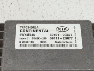 2011-2013 Kia Optima PCM Engine Control Computer ECU ECM PCU OEM P/N:39111-2G877 39101-2G877, 39101-2G876 Fits Fits 2011 2012 2013 OEM Used Auto Parts