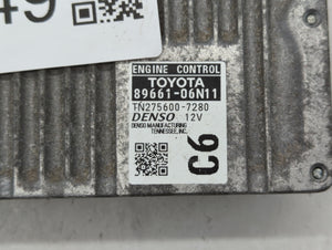 2016-2017 Toyota Camry PCM Engine Control Computer ECU ECM PCU OEM P/N:89661-06T21 89661-06T22, 89661-06N12 Fits Fits 2016 2017 OEM Used Auto Parts