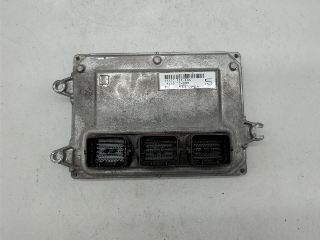 2012-2014 Honda Cr-V PCM Engine Control Computer ECU ECM PCU OEM P/N:37820-R5A-A87 Fits Fits 2012 2013 2014 OEM Used Auto Parts