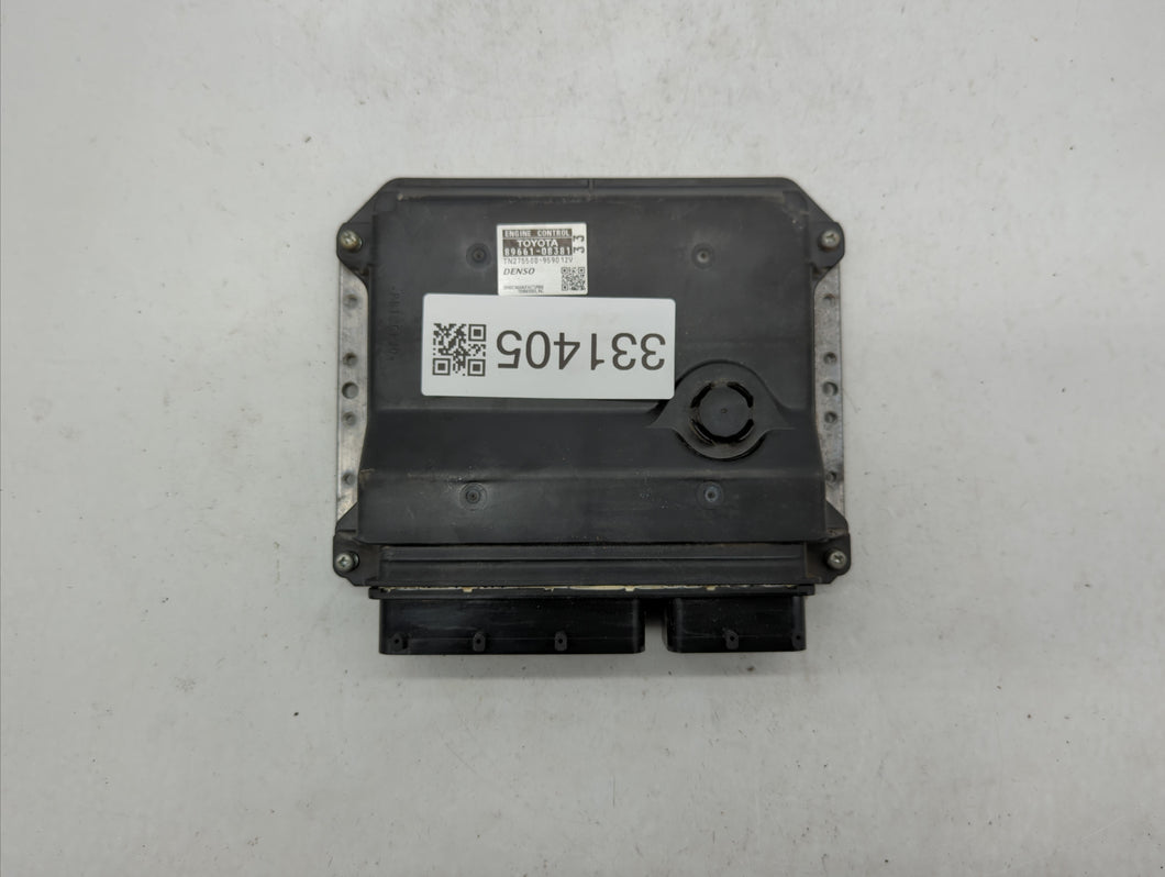 2013-2014 Toyota Sienna PCM Engine Control Computer ECU ECM PCU OEM P/N:89661-08381 Fits Fits 2013 2014 OEM Used Auto Parts