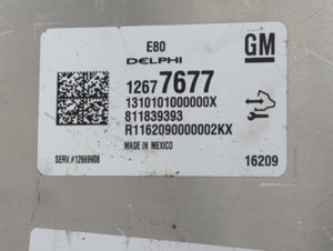 2017-2018 Chevrolet Cruze PCM Engine Control Computer ECU ECM PCU OEM P/N:12697837 12687328, 12696201 Fits Fits 2017 2018 2019 OEM Used Auto Parts