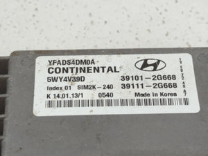 2011-2014 Hyundai Sonata PCM Engine Control Computer ECU ECM PCU OEM P/N:39111-2G669 39101-2G667 Fits Fits 2011 2012 2013 2014 OEM Used Auto Parts