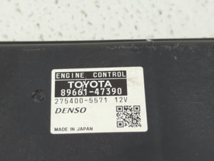 2011 Toyota Prius PCM Engine Control Computer ECU ECM PCU OEM P/N:89661-47390 89681-47211 Fits OEM Used Auto Parts