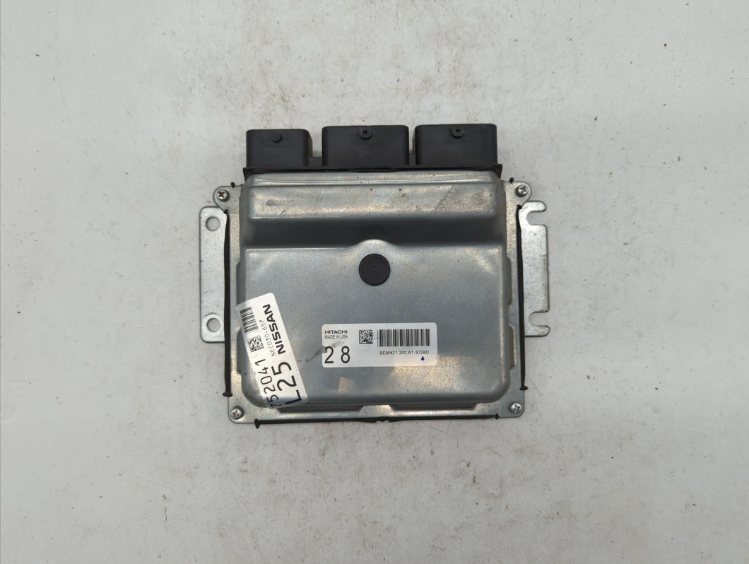 2018-2019 Nissan Murano PCM Engine Control Computer ECU ECM PCU OEM P/N:BEM427-300 BEM427-300 A1, NEC032-647 Fits Fits 2018 2019 OEM Used Auto Parts