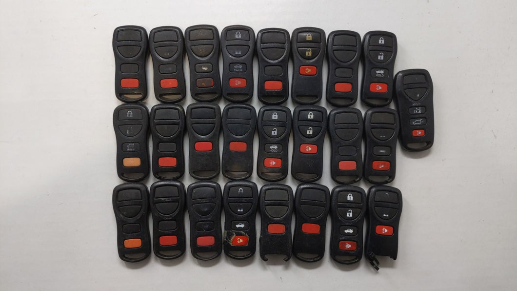 Lot of 25 Nissan Keyless Entry Remote Fob