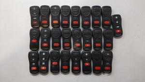 Lot of 25 Nissan Keyless Entry Remote Fob