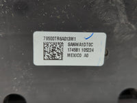 2013-2015 Honda Civic Climate Control Module Temperature AC/Heater Replacement P/N:79500TR6A013M1 Fits Fits 2013 2014 2015 OEM Used Auto Parts - Oemusedautoparts1.com