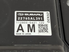 2018 Subaru Forester PCM Engine Control Computer ECU ECM PCU OEM P/N:22765AL391 Fits OEM Used Auto Parts