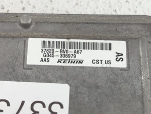 2014-2016 Honda Odyssey PCM Engine Control Computer ECU ECM PCU OEM P/N:37820-RV0-A65 37820-RV0-A66 Fits Fits 2014 2015 2016 OEM Used Auto Parts