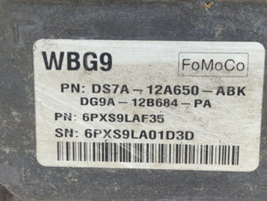 2013 Ford Fusion PCM Engine Control Computer ECU ECM PCU OEM P/N:DS7A-12A650-ABJ DS7A-12A650-ABL, DS7A-12A650-ACK Fits OEM Used Auto Parts