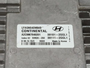 2015-2017 Hyundai Sonata PCM Engine Control Computer ECU ECM PCU OEM P/N:39101-2GGL2 39111-2GGL2 Fits Fits 2015 2016 2017 OEM Used Auto Parts