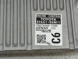 2016-2017 Toyota Camry PCM Engine Control Computer ECU ECM PCU OEM P/N:89661-06T21 89661-06T22, 89661-06N12 Fits Fits 2016 2017 OEM Used Auto Parts