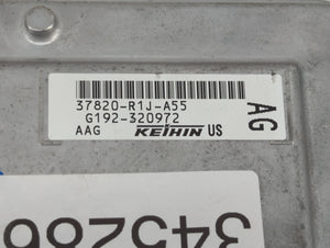 2014-2015 Honda Civic PCM Engine Control Computer ECU ECM PCU OEM P/N:37820-R1J-A55 37820-R1J-A54 Fits Fits 2014 2015 OEM Used Auto Parts