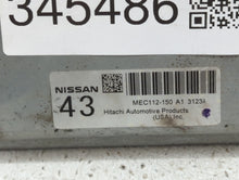 2011-2013 Nissan Altima PCM Engine Control Computer ECU ECM PCU OEM P/N:MEC114-100 MEC112-130 B1 Fits Fits 2011 2012 2013 OEM Used Auto Parts