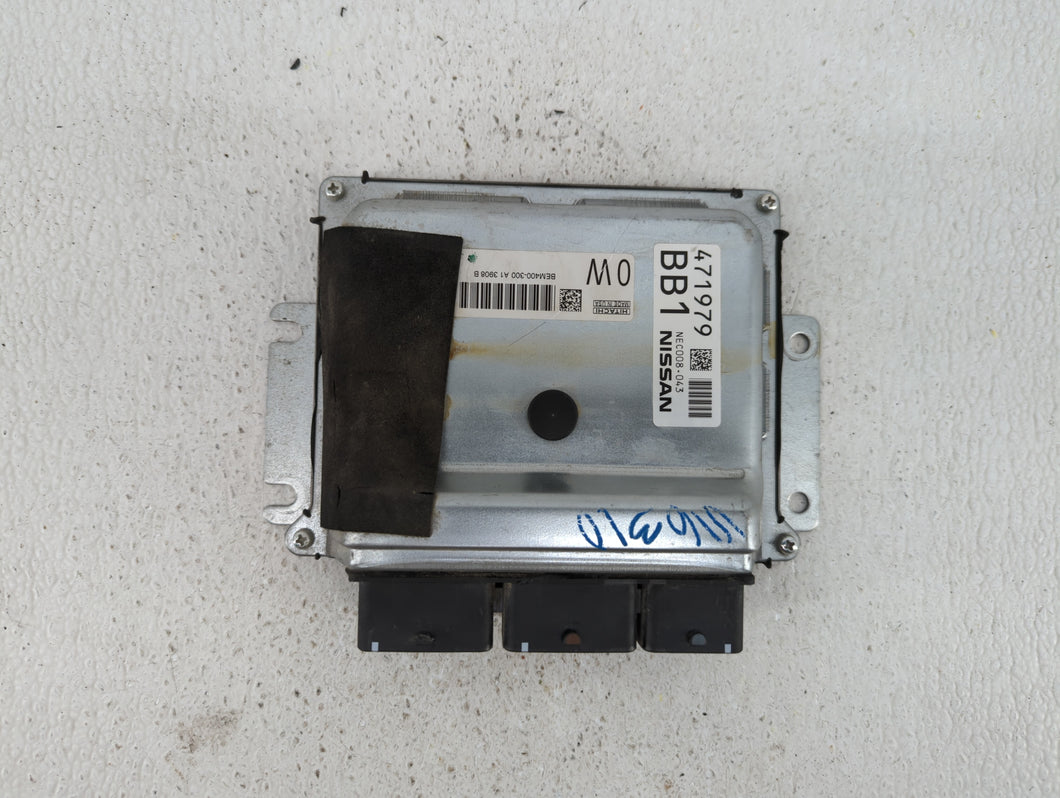 2013-2014 Nissan Altima PCM Engine Control Computer ECU ECM PCU OEM P/N:BEM400-300 MEC300-012 A1, MEC300-052 Fits Fits 2013 2014 OEM Used Auto Parts