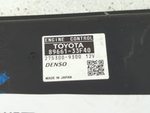 2010 Lexus Es350 PCM Engine Control Computer ECU ECM PCU OEM P/N:89661-33F41 89661-33F40 Fits OEM Used Auto Parts