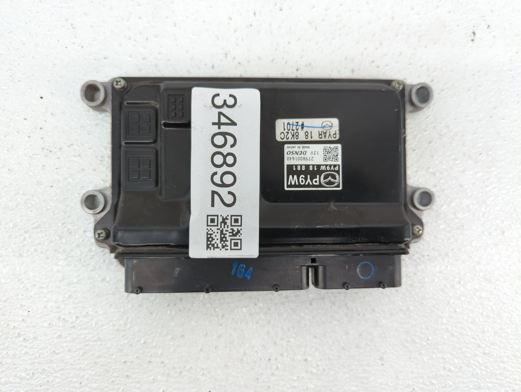 2016 Mazda Cx-5 PCM Engine Control Computer ECU ECM PCU OEM P/N:PY9W 18 881 Fits Fits 2014 2015 OEM Used Auto Parts