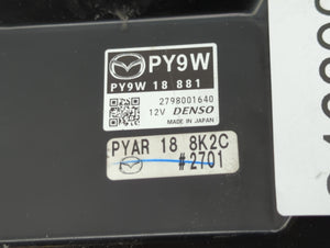 2016 Mazda Cx-5 PCM Engine Control Computer ECU ECM PCU OEM P/N:PY9W 18 881 Fits Fits 2014 2015 OEM Used Auto Parts