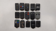 Lot of 15 Aftermarket Aftermarket Keyless Entry Remote Fob MIXED FCC IDS