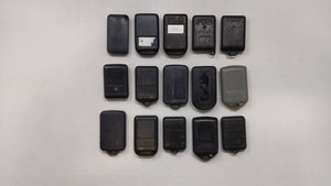 Lot of 15 Aftermarket Aftermarket Keyless Entry Remote Fob MIXED FCC IDS