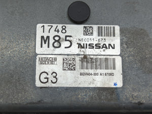 2013-2015 Nissan Sentra PCM Engine Control Computer ECU ECM PCU OEM P/N:NEC010-014 NEC004-633, BEM429-300 Fits Fits 2013 2014 2015 OEM Used Auto Parts