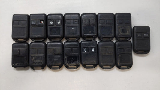 Lot of 15 Aftermarket Code Alarm Keyless Entry Remote Fob GOH-FRDPC2002 - Oemusedautoparts1.com 
