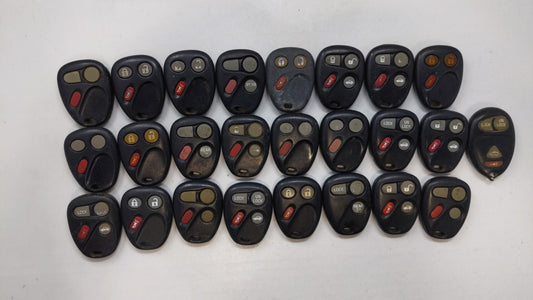 Lot of 25 Chevrolet Keyless Entry Remote Fob KOBUT1BT | N5F250738 | - Oemusedautoparts1.com 