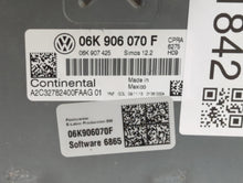 2014 Volkswagen Jetta PCM Engine Control Computer ECU ECM PCU OEM P/N:06K 906 070 C 06K 907 425, 06K 906 070 F Fits OEM Used Auto Parts