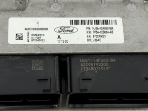 2017-2019 Ford Escape PCM Engine Control Computer ECU ECM PCU OEM P/N:HJ5A-12A650-MA Fits Fits 2017 2018 2019 OEM Used Auto Parts