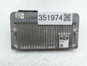 2014 Toyota Prius C PCM Engine Control Computer ECU ECM PCU OEM P/N:89661-5C330 Fits OEM Used Auto Parts