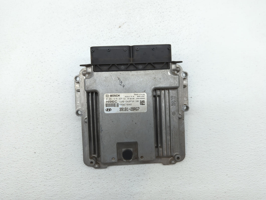 2015-2017 Hyundai Accent PCM Engine Control Computer ECU ECM PCU OEM P/N:39110-2BRG5 39110-2BRG7 Fits Fits 2015 2016 2017 OEM Used Auto Parts