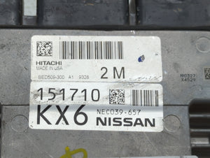 2019 Nissan Altima PCM Engine Control Computer ECU ECM PCU OEM P/N:NEC039-657 NEC041-059, NEC041-037, NEC050-691 Fits OEM Used Auto Parts