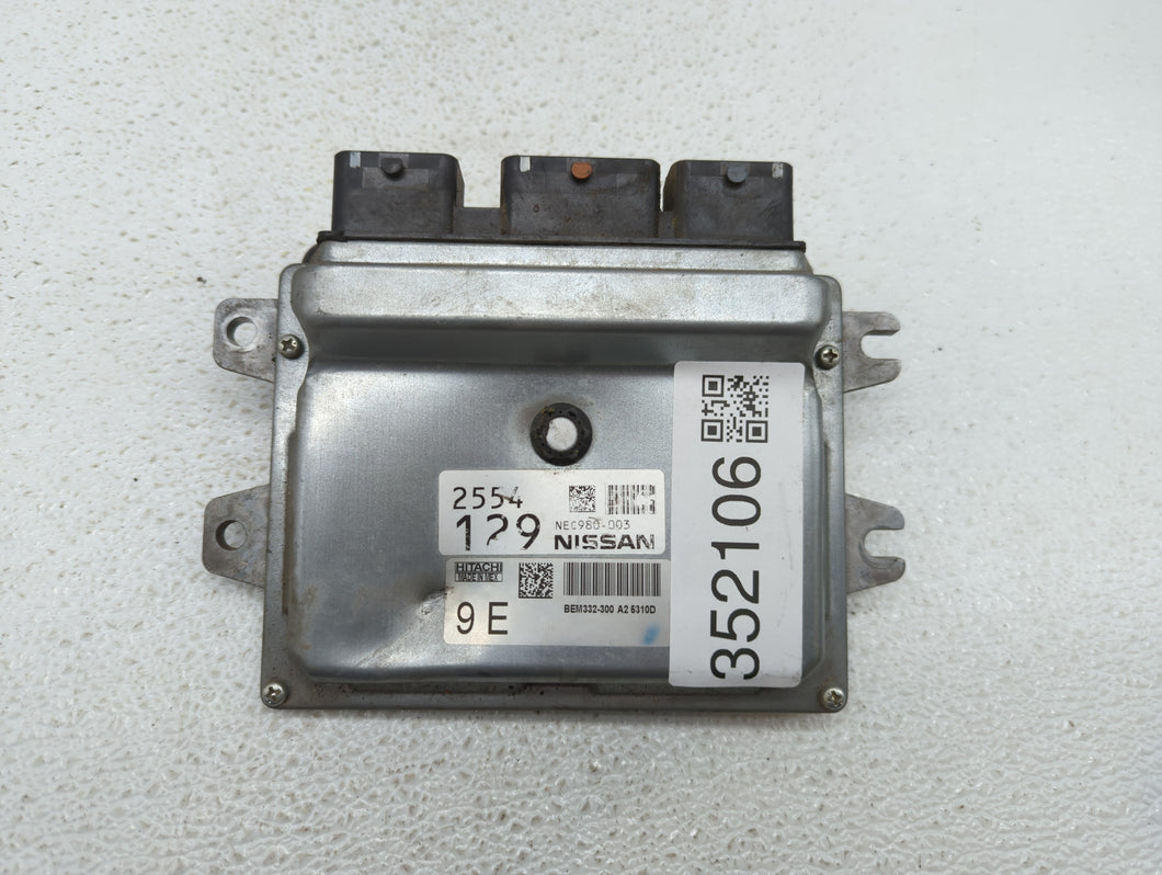 2014-2018 Nissan Versa PCM Engine Control Computer ECU ECM PCU OEM P/N:NEC980-086 NEC000-889 Fits Fits 2014 2015 2016 2017 2018 OEM Used Auto Parts