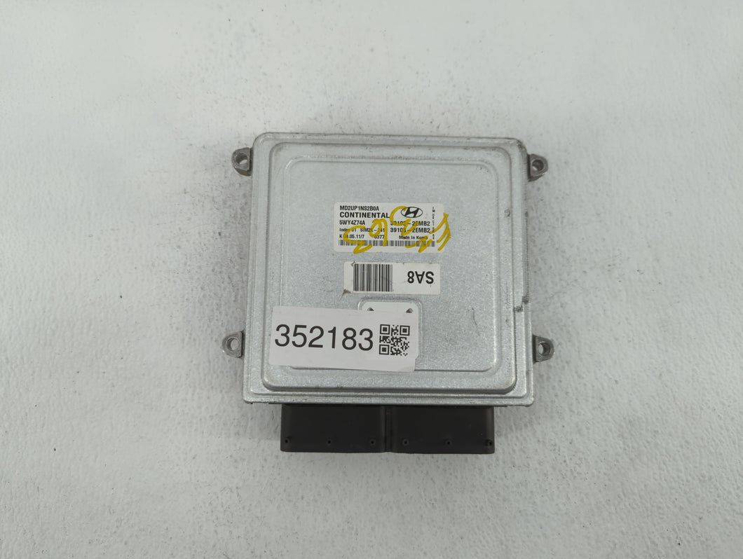 2011-2013 Hyundai Elantra PCM Engine Control Computer ECU ECM PCU OEM P/N:39102-2EMN2 39103-2EMN2 Fits Fits 2011 2012 2013 OEM Used Auto Parts