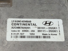 2015-2017 Hyundai Sonata PCM Engine Control Computer ECU ECM PCU OEM P/N:39101-2GGK4 39101-2GGK0 Fits Fits 2015 2016 2017 OEM Used Auto Parts