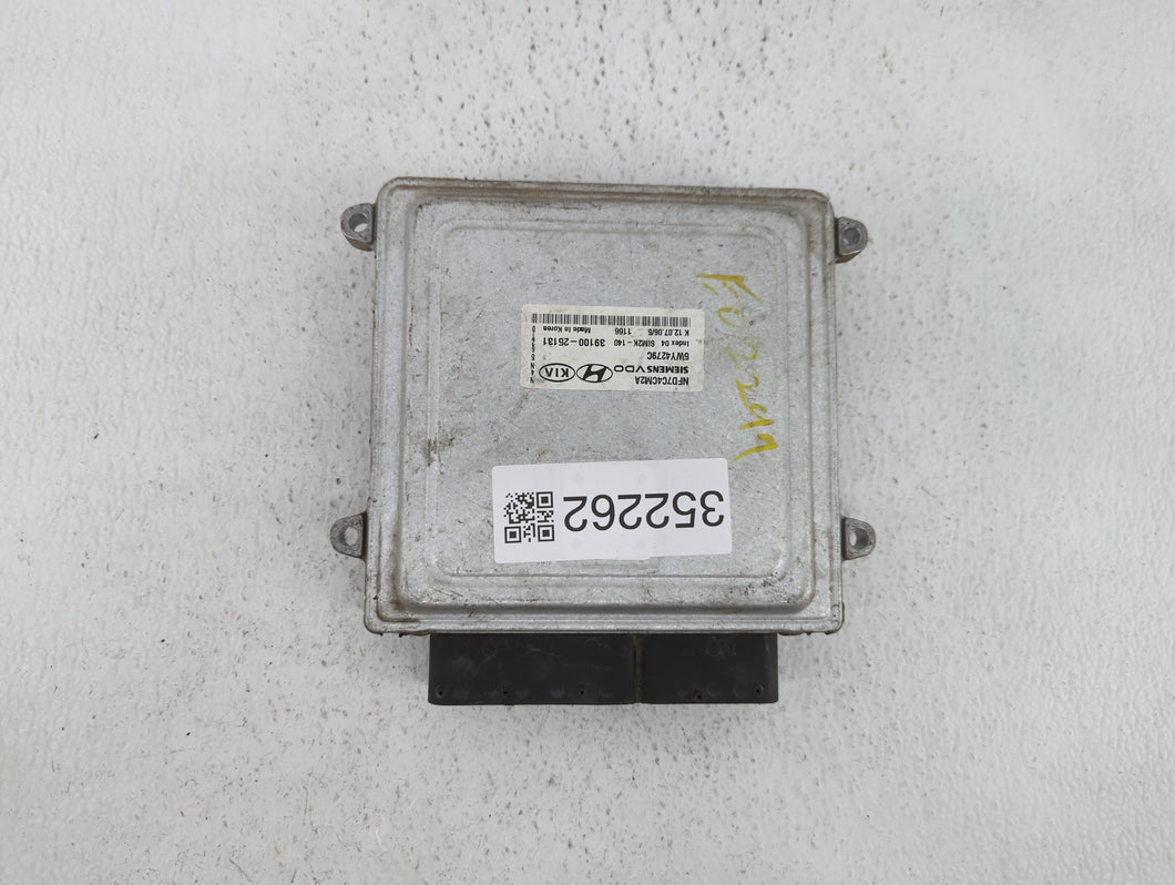 2006-2008 Hyundai Sonata PCM Engine Control Computer ECU ECM PCU OEM P/N:39100-25131 39100-25135 Fits Fits 2006 2007 2008 OEM Used Auto Parts