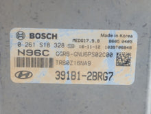 2015-2017 Hyundai Accent PCM Engine Control Computer ECU ECM PCU OEM P/N:39110-2BRG5 39110-2BRG7 Fits Fits 2015 2016 2017 OEM Used Auto Parts