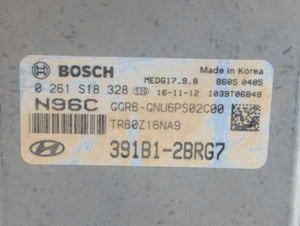 2015-2017 Hyundai Accent PCM Engine Control Computer ECU ECM PCU OEM P/N:39110-2BRG5 39110-2BRG7 Fits Fits 2015 2016 2017 OEM Used Auto Parts