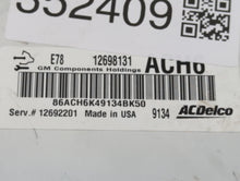 2017-2019 Chevrolet Sonic PCM Engine Control Computer ECU ECM PCU OEM P/N:12692201 12697793 Fits Fits 2017 2018 2019 2020 2021 OEM Used Auto Parts