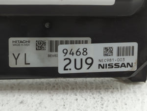 2014-2018 Nissan Versa PCM Engine Control Computer ECU ECM PCU OEM P/N:NEC980-086 NEC000-889 Fits Fits 2014 2015 2016 2017 2018 OEM Used Auto Parts