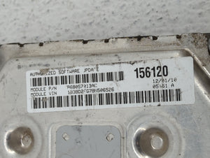 2011 Chrysler 200 PCM Engine Control Computer ECU ECM PCU OEM P/N:P68057013AF P05150628AB, P68057013AD, P68057013AC Fits OEM Used Auto Parts