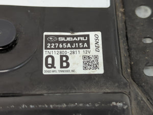 2016 Subaru Outback PCM Engine Control Computer ECU ECM PCU OEM P/N:22765AJ15A Fits OEM Used Auto Parts