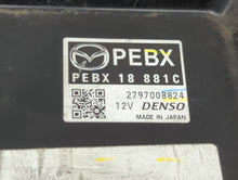 2014 Mazda Cx-5 PCM Engine Control Computer ECU ECM PCU OEM P/N:PEBX 18 881C PY3R 18 881G, PY2V 18 881G Fits OEM Used Auto Parts