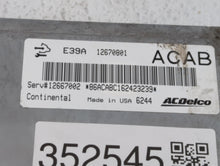 2017-2019 Cadillac Xts PCM Engine Control Computer ECU ECM PCU OEM P/N:12667002 12685918, 12698026 Fits Fits 2017 2018 2019 OEM Used Auto Parts