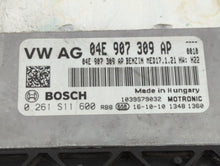 2016-2017 Volkswagen Jetta PCM Engine Control Computer ECU ECM PCU OEM P/N:04E 907 309 EE 04E907309EE Fits Fits 2016 2017 OEM Used Auto Parts