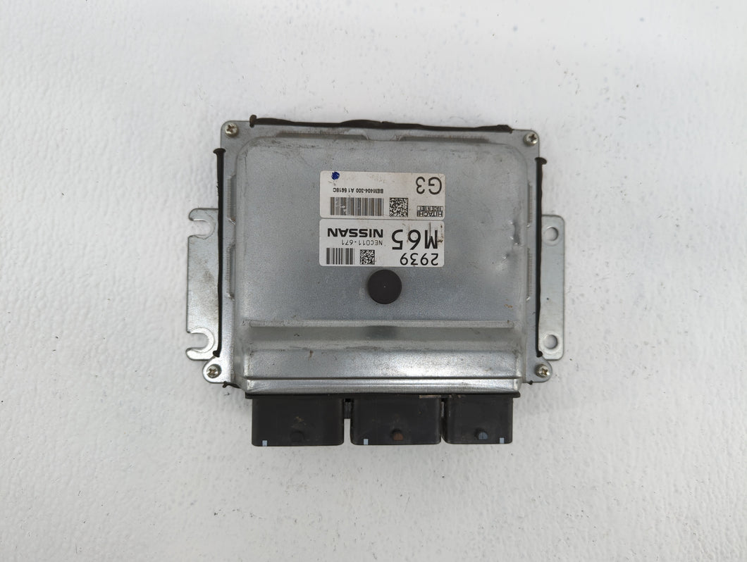 2013-2015 Nissan Sentra PCM Engine Control Computer ECU ECM PCU OEM P/N:NEC010-014 NEC004-633, BEM429-300 Fits Fits 2013 2014 2015 OEM Used Auto Parts